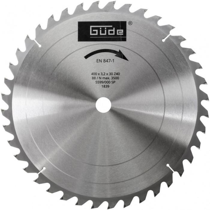 Lame de scie carbure pour scie à bûches G01841 et G01871 – Ø 400 mm