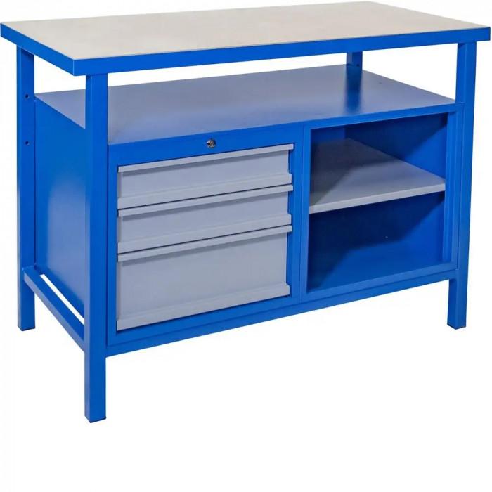 Etabli P 1200 SL – 120 cm – 3 tiroirs 1 étagère