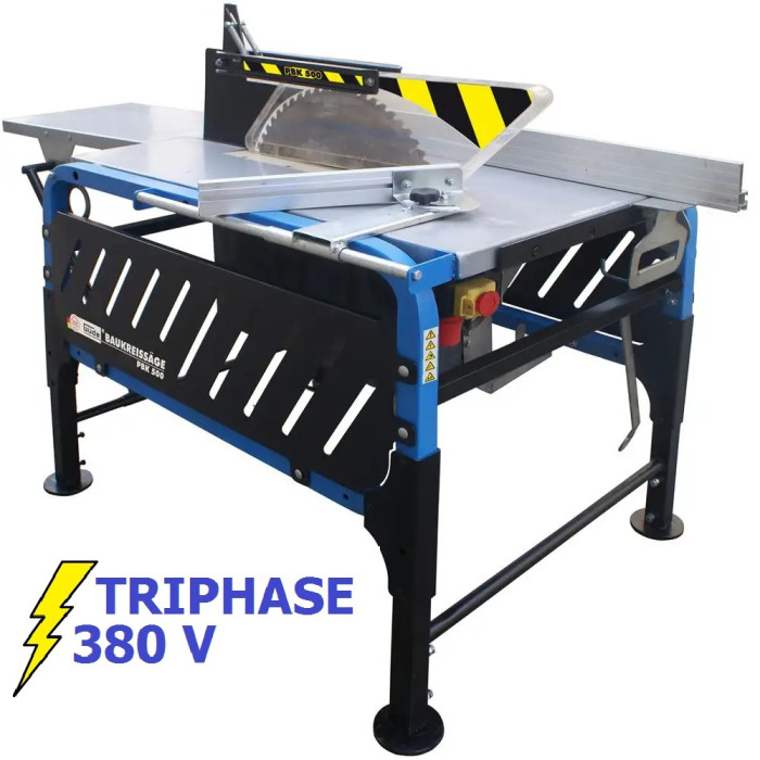 Scie circulaire de chantier PBK 500 – 380 V