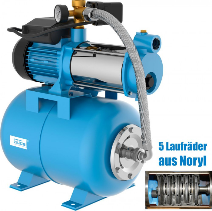Surpresseur – Pompe domestique MP 120/5A 24 LT