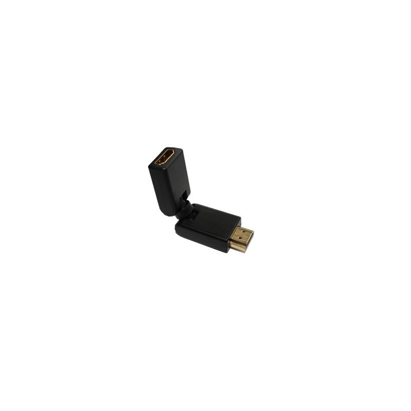 Adaptador HDMI Giratorio Macho-Hembra