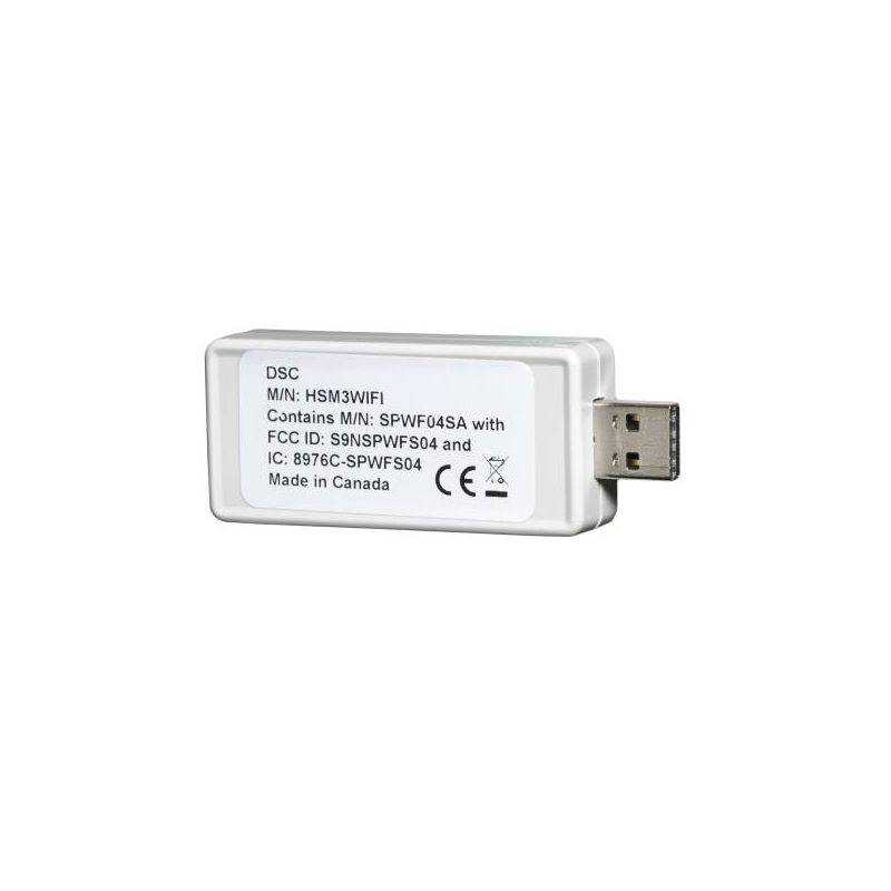 Dsc HSM3WIFI ADAPTATEUR WIFI POUR LA PROGRAMMATION