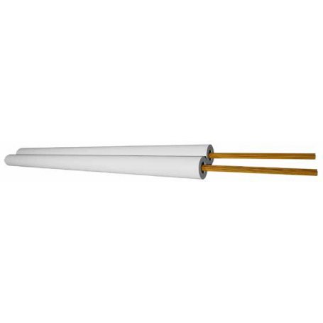 Blanc parallèle rouleau 100m 2×1.5mm câble polarisé GSC Evolution