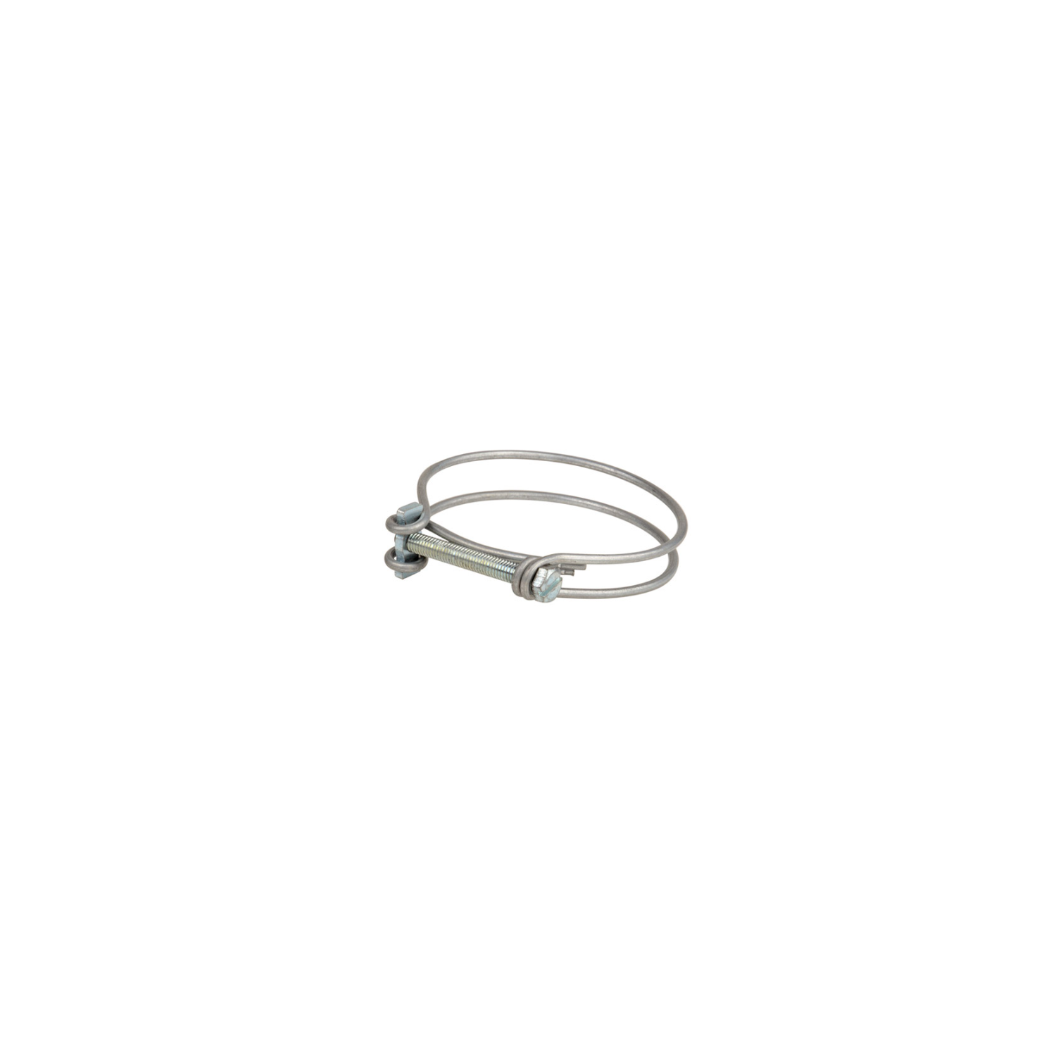 Collier double grip acier zingué 6 Ø107