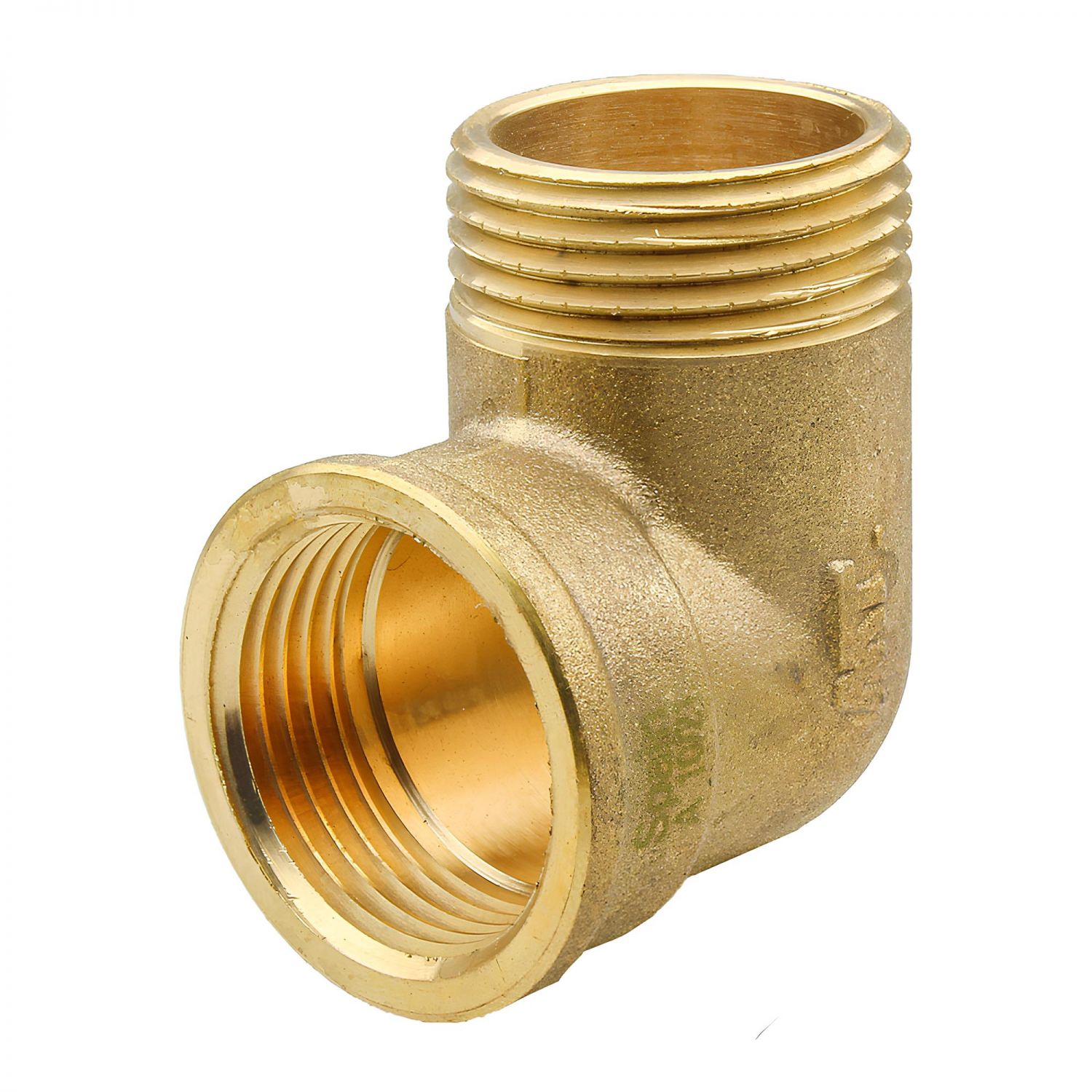 COUDE M-F LAITON 3/4&Prime;