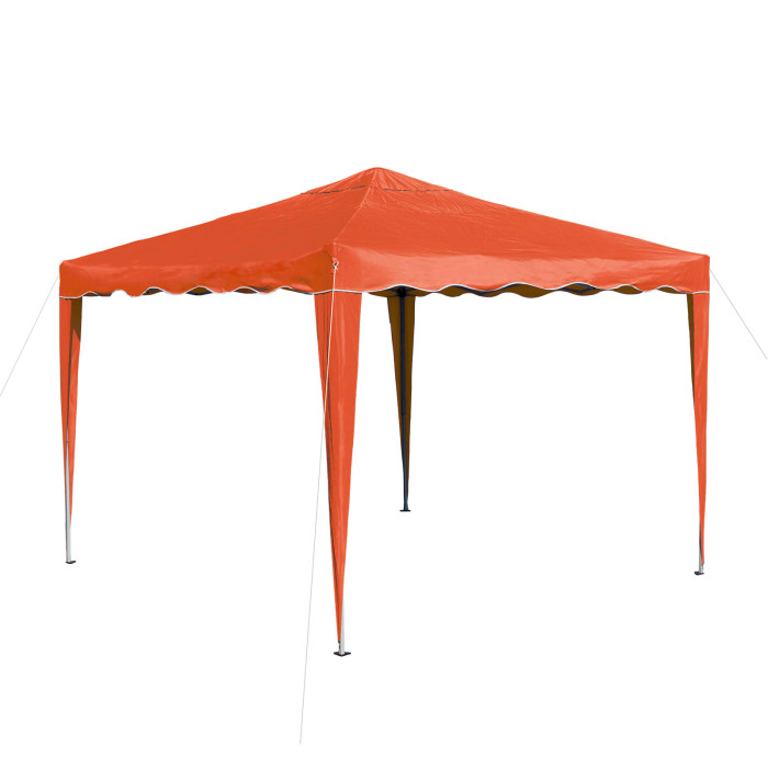 Tonnelle pliante / pavillon pliable 3×3 m  Couleur terracotta*