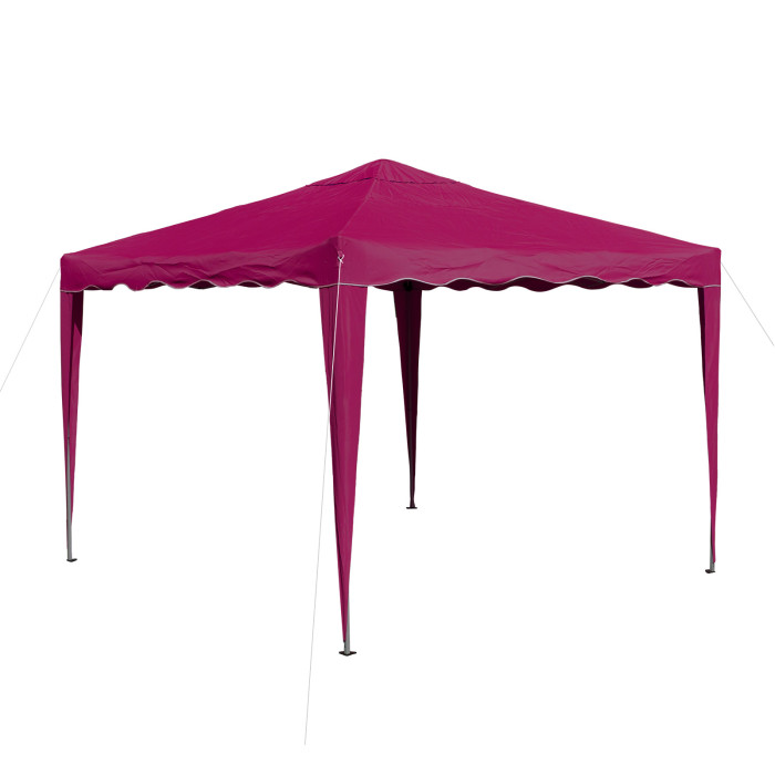 Tonnelle pliante / pavillon pliable 3×3 m Couleur Bordeaux*