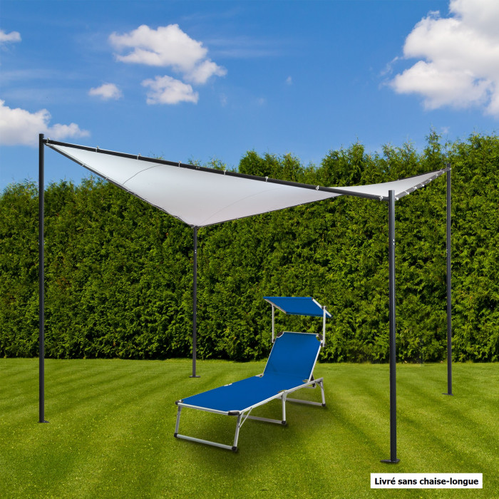 Pavillon Butterfly – Voile d&rsquo;ombrage 3,5 x 3,5 m