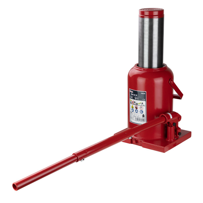 Cric bouteille 50 Tonnes – hauteur maxi 465 mm