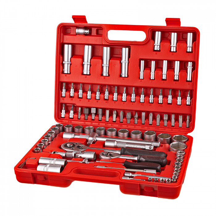 Coffret clé à douilles 1/2&Prime; – 94 pièces