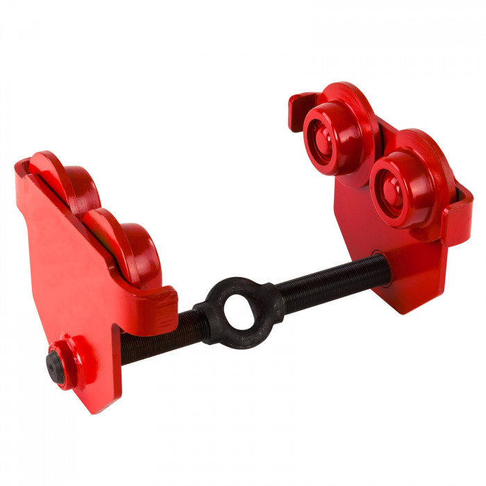 Chariot à palan 2 T – bride réglable 70 à 230 mm