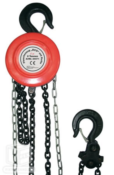 Palan manuel – 2 T – hauteur de levage 2500 mm