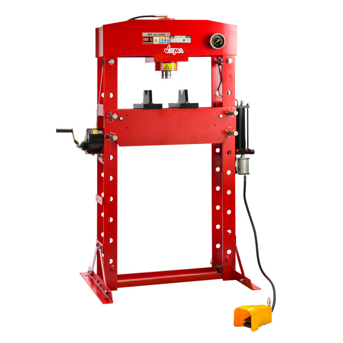 Presse d&rsquo;atelier hydraulique 50 Tonnes – WP 50 HM – avec manomètre