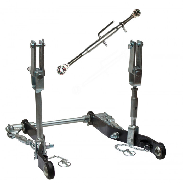 Fixation agricole 3 points pour petits tracteurs Cat I – complet