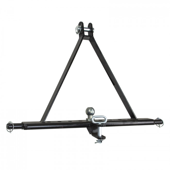Barre d&rsquo;attelage agricole – Triangle 3 points – 932 mm – Cat 2