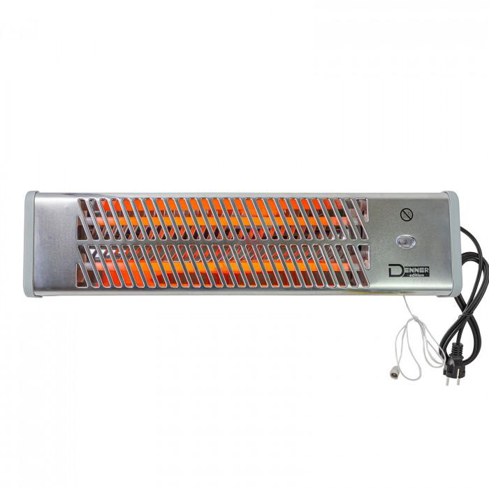 Chauffage radiant / rayonnant à quartz 1200 watt – Radiateur