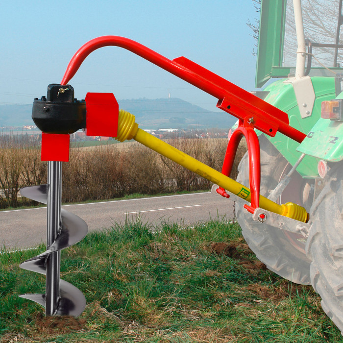 Tarière 3 points – 350 mm (14&Prime;) pour tracteur Cat. 1