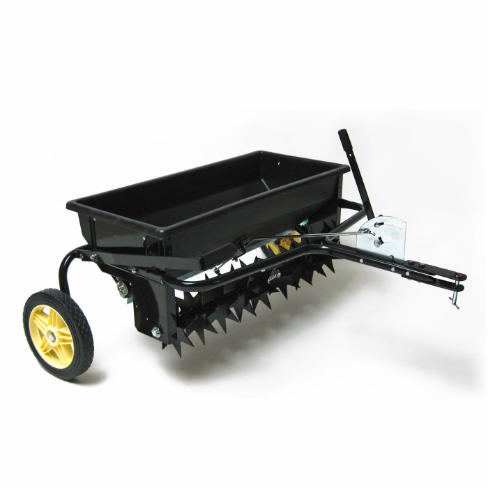 Aérateur scarificateur + épandeur 800 mm – petits tracteurs ou quads