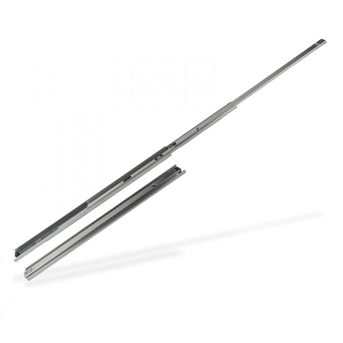 Rails à glissière télescopique pour tiroir – 2 pièces, 350 mm