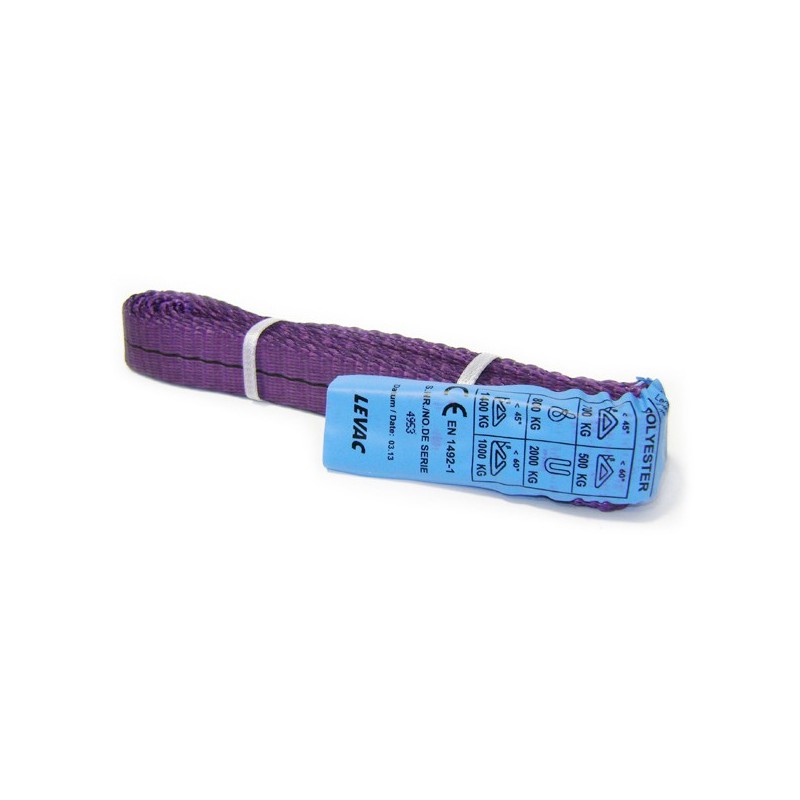 ÉLINGUE SANGLE POLYESTER – Sans fin