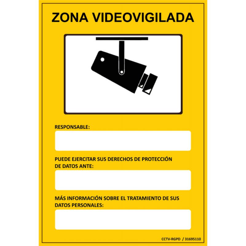 Golmar CCTV-RGPD affiche approuvée