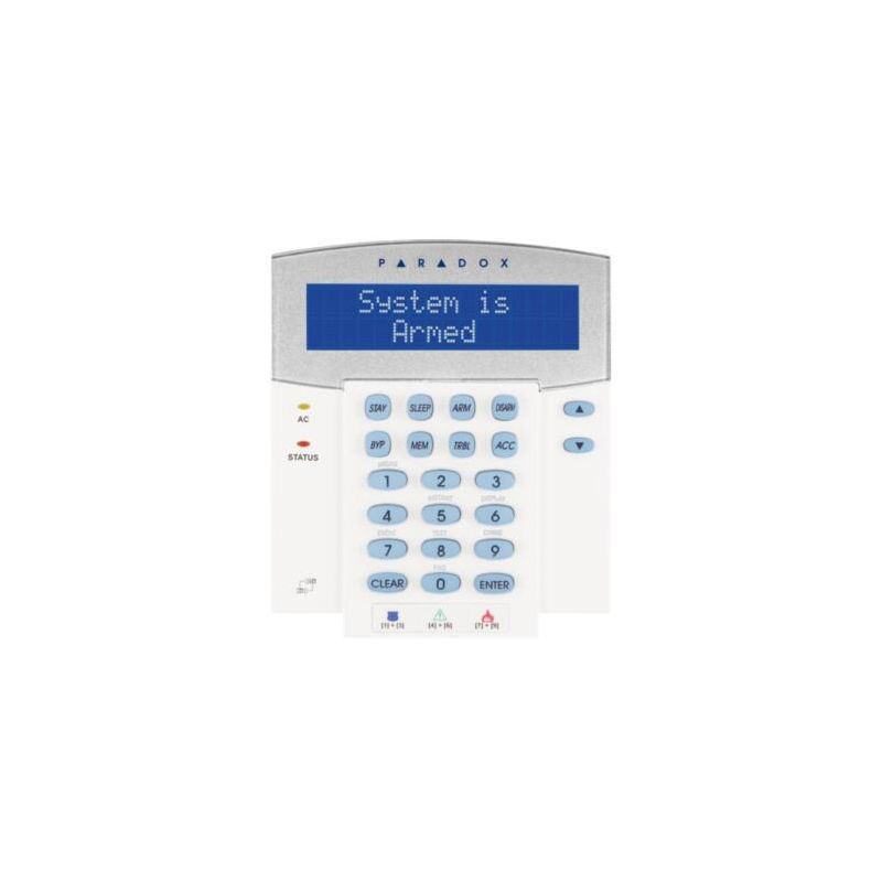 Paradox K641R_TAMPER Clavier LCD en anglais