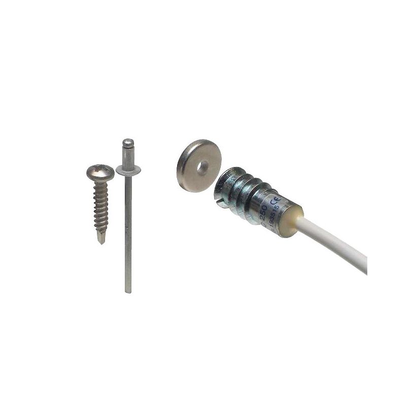 Alarmtech MC250-M14 Contact magnétique pour encastré, NC, 2 m…