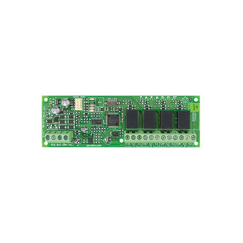 Paradox PGM4 Module de 4 sorties de relais PGM. EN50131 Grade 3
