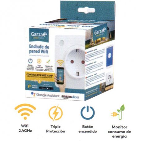 Prise murale Smart Wifi Garza Smarhome