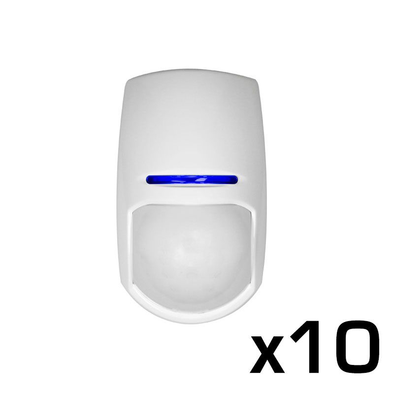 Pyronix Hikvision PYRO-89X10 Pyronix – Lot de 10 détecteurs…