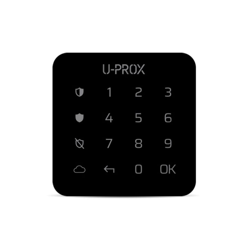 U-PROX U-ProxKEYPADG1BLACK Clavier U-Prox avec boutons tactiles