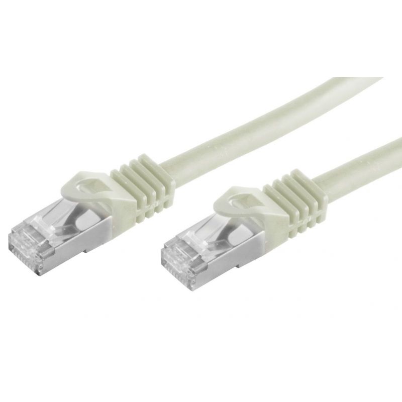 Réseau RJ45 1m. câble Cat 7 SFTP PIMF LSZH 600MHz Gris