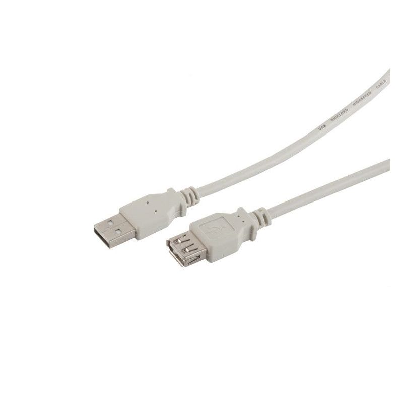 Câble d&rsquo;extension USB 2.0 de 5m