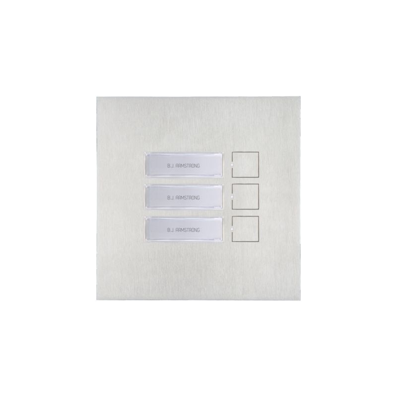 Comelit 3483 MODULE 3 BOUTONS SIMPLEBUS ET SYSTÈME VIP. ARCHITECTUS-PRO
