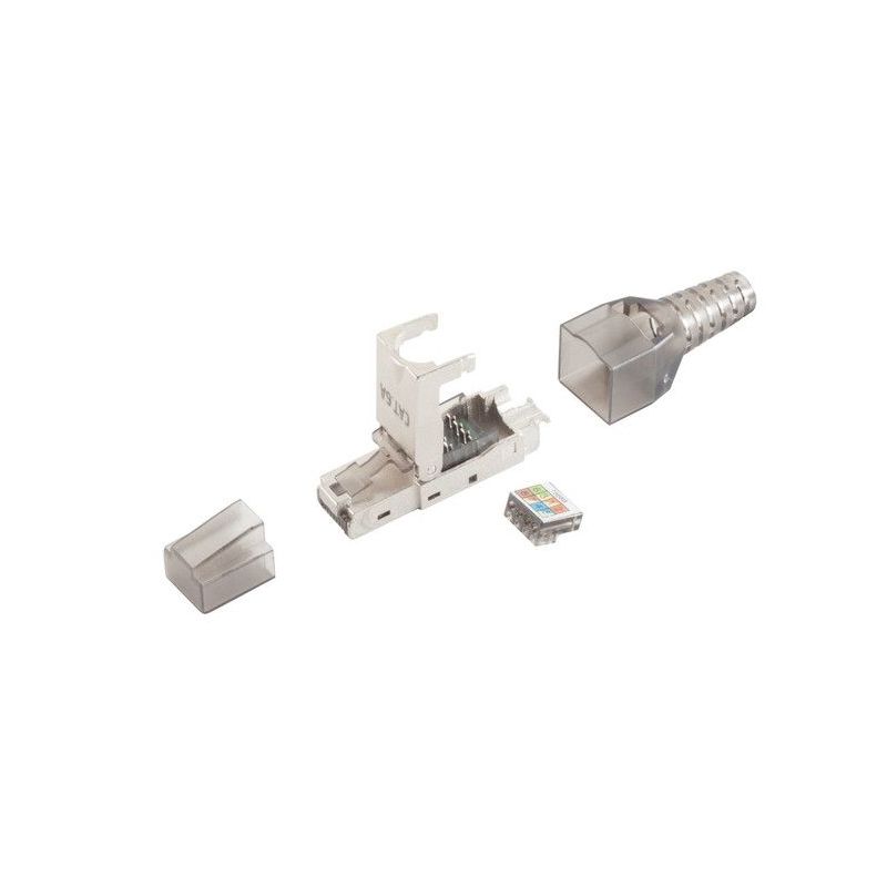 Connecteur CAT6A Certificat Blindé Keystone RJ45 Homme
