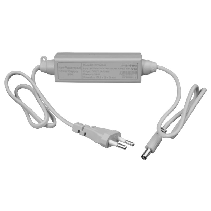 DC12V2A-IP66 – Source d´alimentation, Sortie DC 12 V 2 A, 1 sortie,…