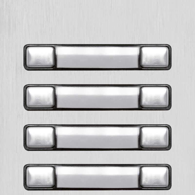 Golmar N3280/AL Module bouton poussoir 8p