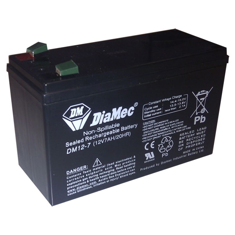 Golmar BAT-7A batterie 12v 7 ah
