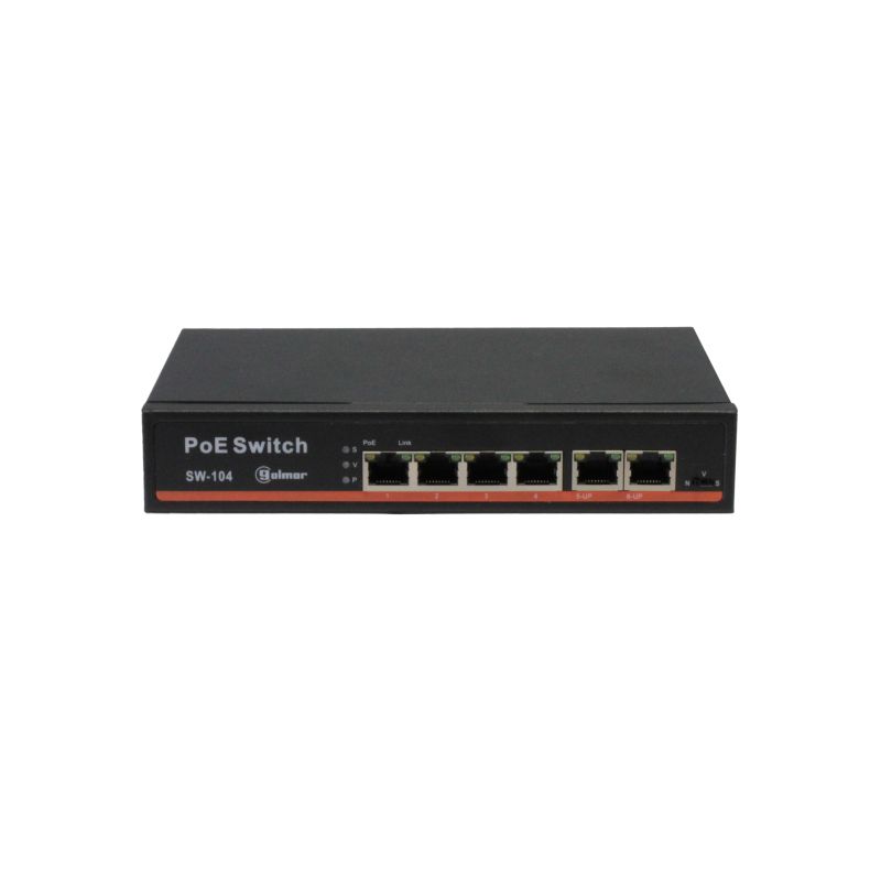 Golmar SW-104 commutateur 4poe 2xuplink