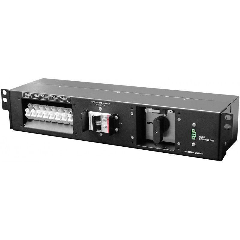 Interrupteur de dérivation de maintenance de rack Lapara 19&Prime; pour SAIS 6KVA et 10KVA