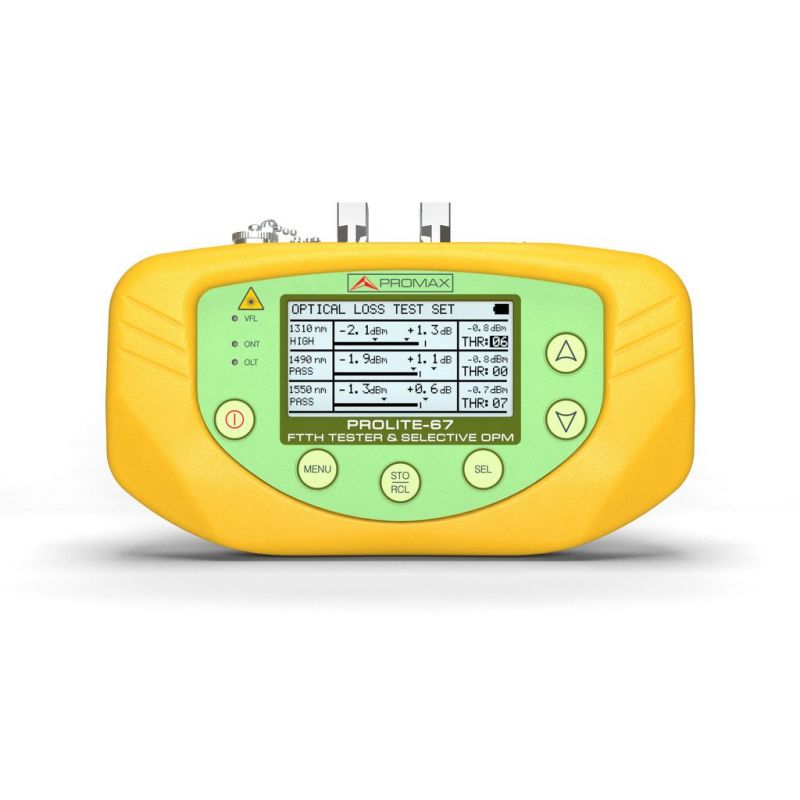 Promax PROLITE-67 Mesureur selectif de puissance optique pour FTTX-xPON