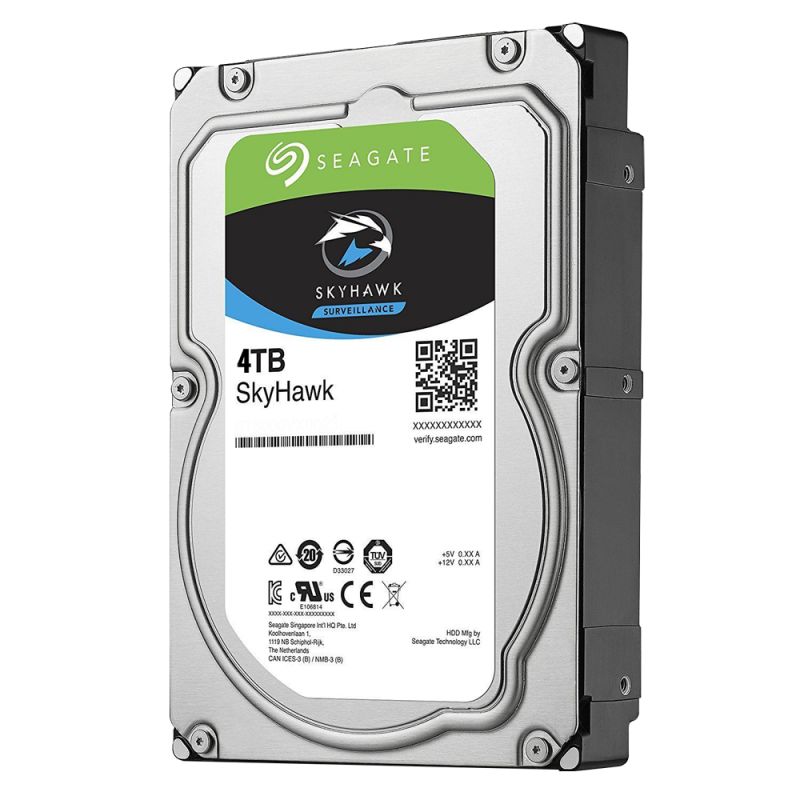 Seagate HD4TB-S – Disque dur Seagate Skyhawk, Capacité 4 TB, Interface…