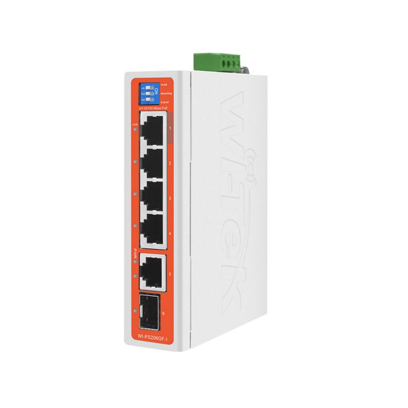 Wi-Tek WI-PS206GF-IV2 Commutateur PoE durci non gérable de…