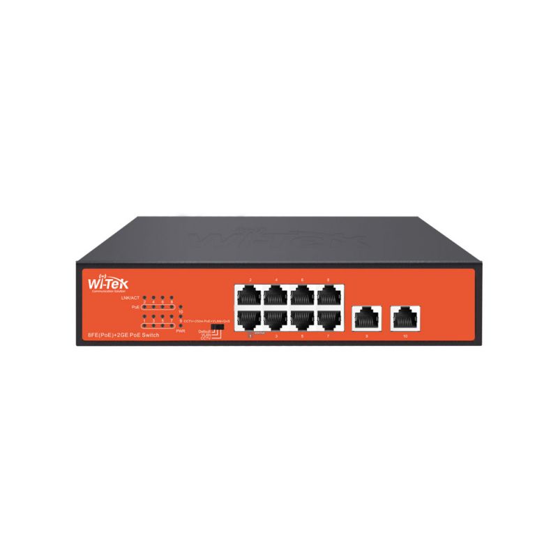 Wi-Tek WI-PS210GV4 Commutateur PoE ingérable Wi-Tek de qualité…
