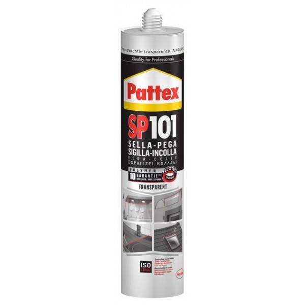 Silicone neutre transparent SP101 pour verre, céramique, métal et tôle