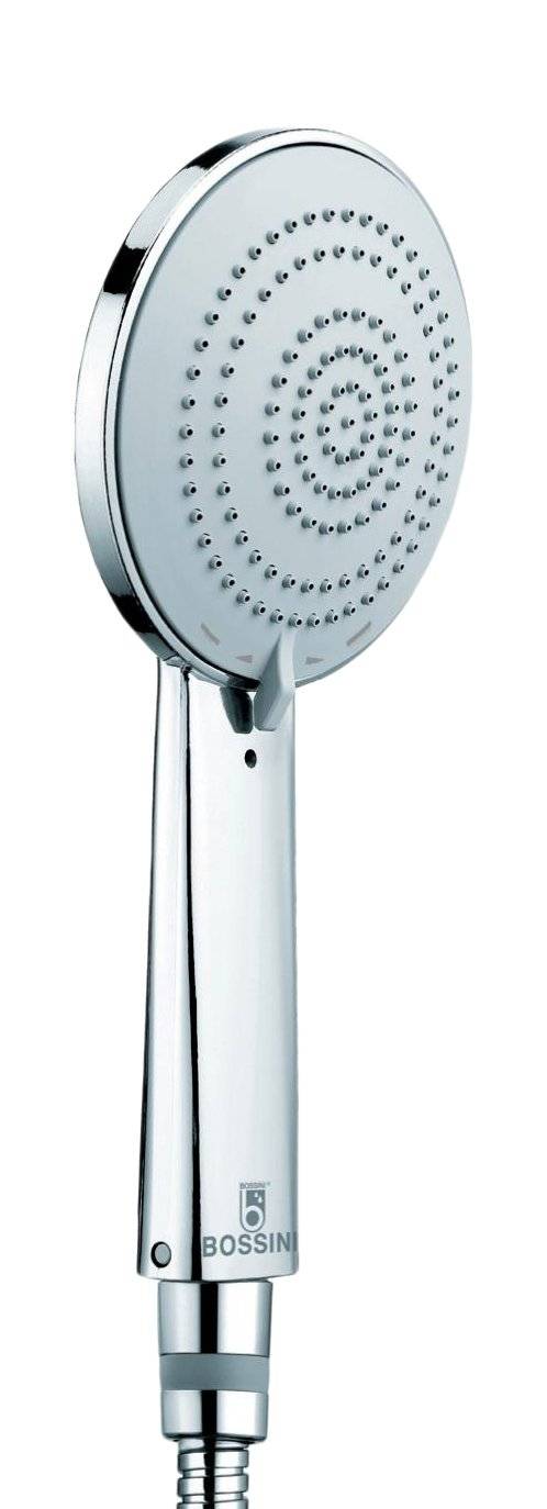 Douchette Mixa/3 ⌀ 110 mm en ABS chromé avec système Fitair