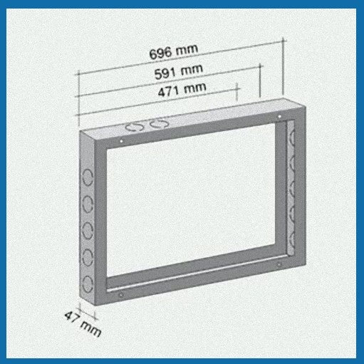 Entretoise murale Fondital pour poêles à convection Gazelle 3000