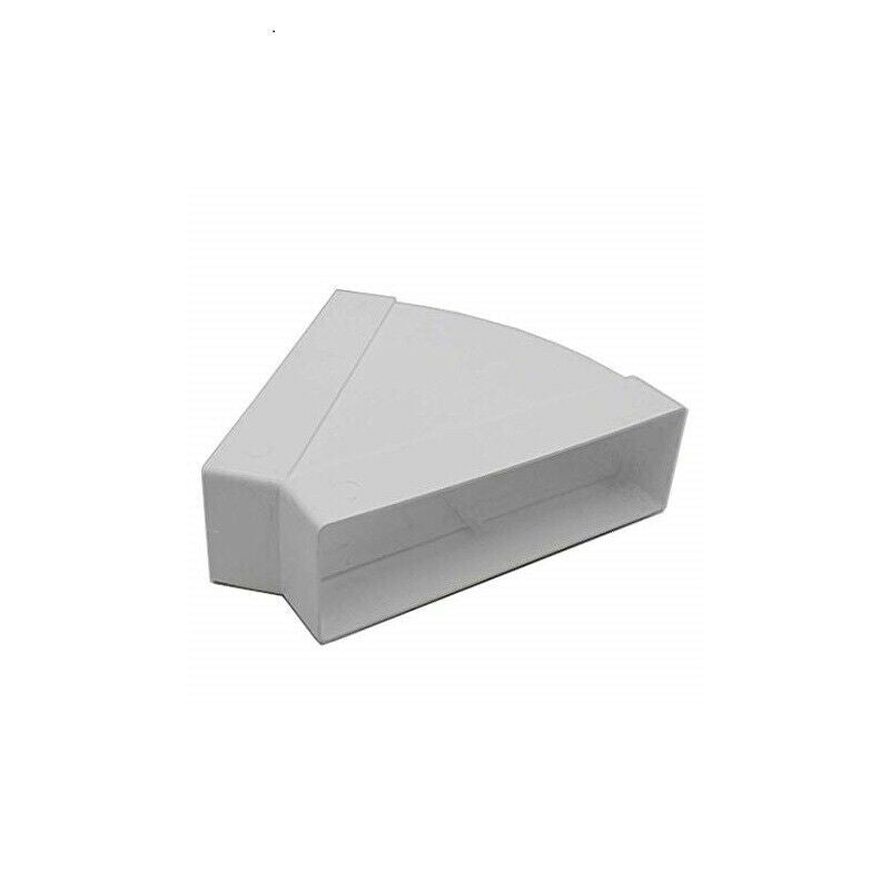 COUDE RECTANGULAIRE HORIZONTAL À 45°