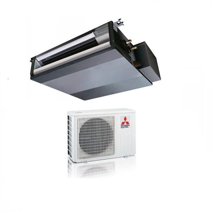 Climatiseur gainable Mitsubishi Electric Inverter R-32 18 000 BTU SEZ-M50DAL avec Wi-Fi en option