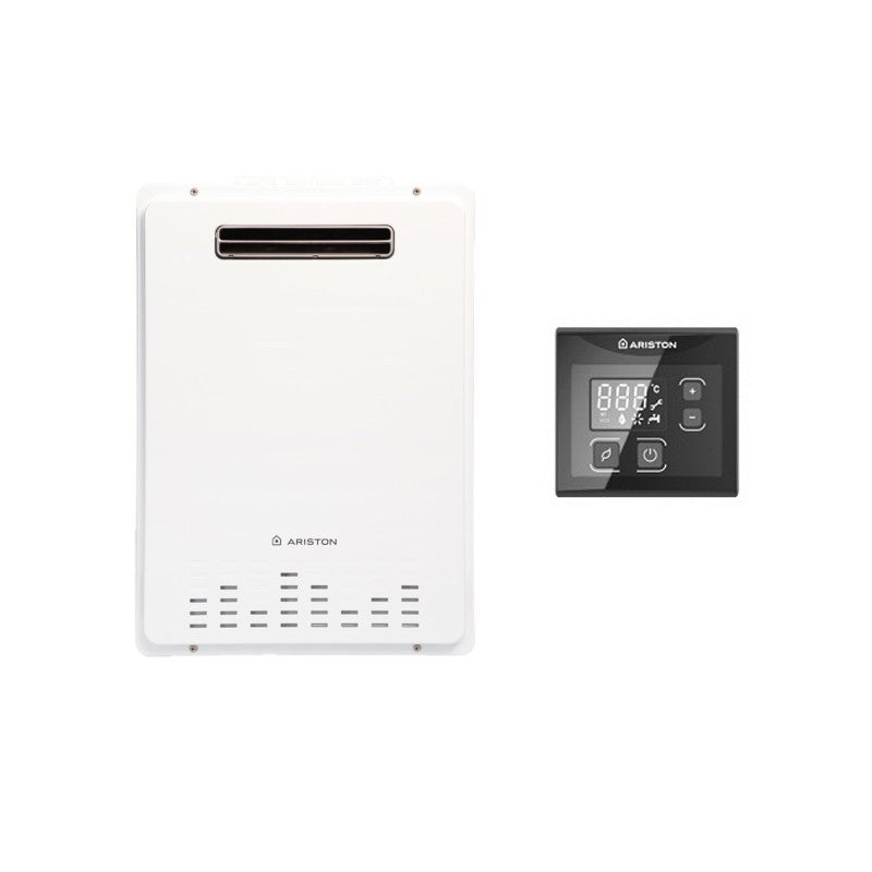 Chauffe-eau à gaz extérieur Ariston Next Evo x Outdoor 11 Eu GPL 11 Lt, réf. 3632458 – Faibles émissions de NOx